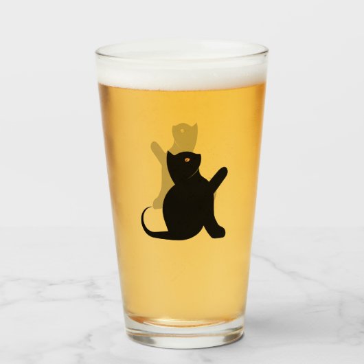 Kat Gezegde Hallo Glas (Voorkant gevuld)