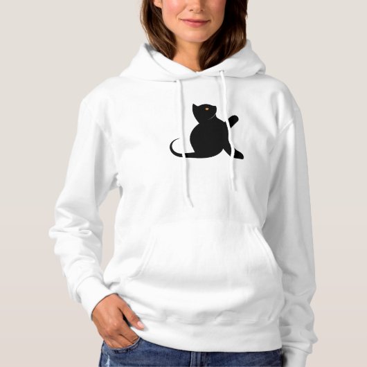Kat Gezegde Hallo Hoodie (Voorkant)
