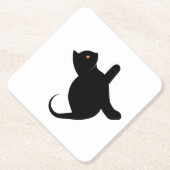 Kat Gezegde Hallo Kartonnen Onderzetters (Voorkant)