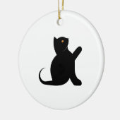 Kat Gezegde Hallo Keramisch Ornament (Links)