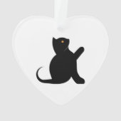 Kat Gezegde Hallo Ornament (achterkant)