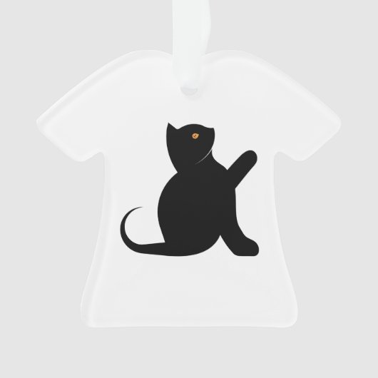 Kat Gezegde Hallo Ornament (voorkant)