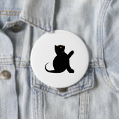 Kat Gezegde Hallo Ronde Button 4,0 Cm (In situ)
