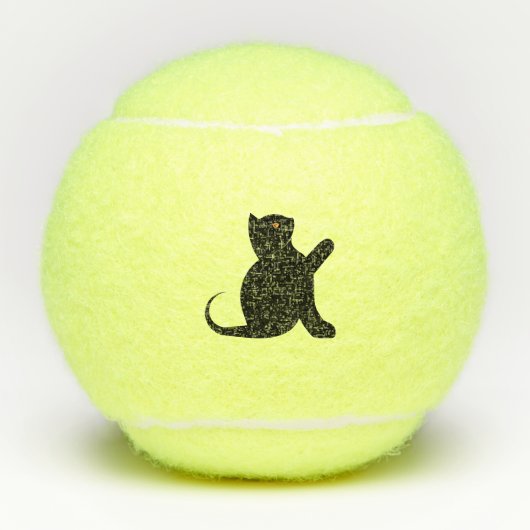 Kat Gezegde Hallo Tennisballen (Voorkant)