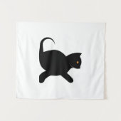 Kat Gezegde Hallo Wandkleed (Voorkant (horizontaal))