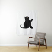 Kat Gezegde Hallo Wandkleed (In situ)