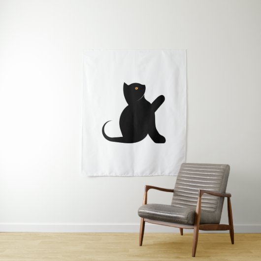 Kat Gezegde Hallo Wandkleed (In situ)