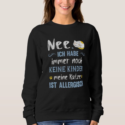 Kat Gezegde Kat Mum Cat Holder Fun Trui (Voorkant)