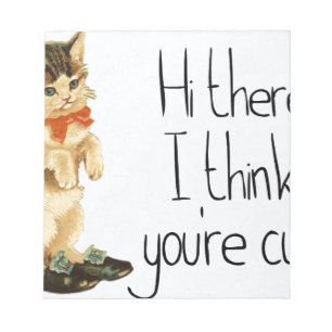 Kat Gezegde Notitieblok