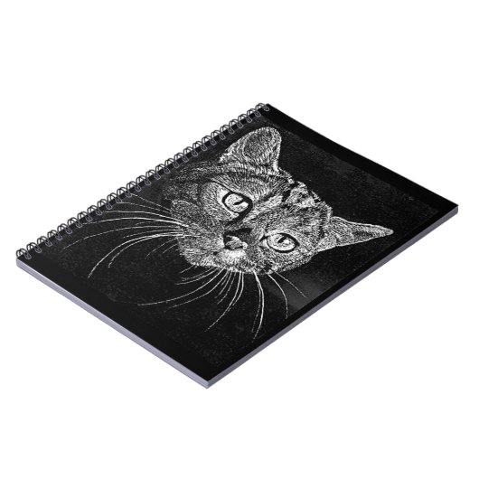 Kat gezicht ... JOURNAL Notitieboek (Linkerzijde)