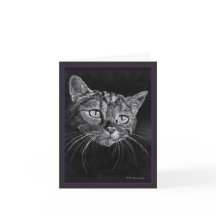 Kat Gezichtstekening door Mark Edward Westerfield