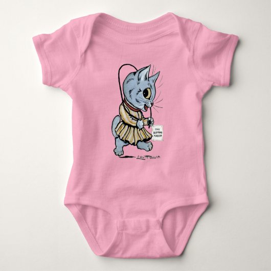 Kat girl, Louis Wain Romper (Voorkant)
