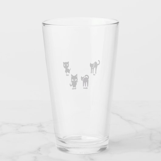 kat glas (Achterkant)