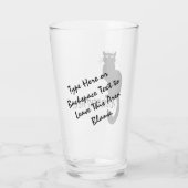 Kat Glasses - Aangepaste kattenbril Glas (Achterkant)