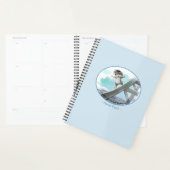 Kat Glijdt over Eiffeltoren – Paris Fun Weekly Pla Planner (Display)