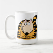 Kat glimlachen koffiemok (Links)