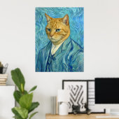 Kat Gogh Poster (Thuiskantoor)