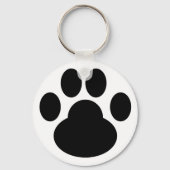 Kat Gogo Pawprint Sleutelhanger (Voorkant)
