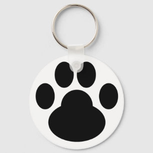 Kat Gogo Pawprint Sleutelhanger