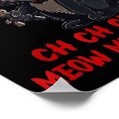 Kat Grappig Dier Horror Film Kitten Miauw De Poster (Hoek)