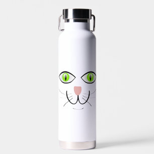 Kat Grappig Gezicht Cartoon-29034 Waterfles