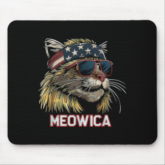 Kat - Grappige 4 juli Amerikaanse vlag Moederdag Muismat