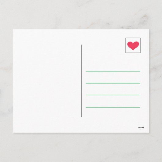 Kat groen en rood met middeleeuwse retro en rode v feestdagenkaart (Achterkant)