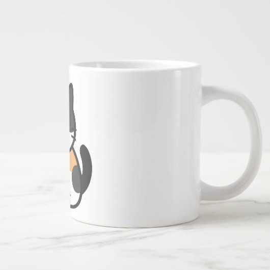 kat grote koffiekop (Rechts)