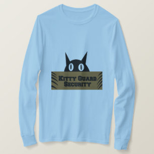 Kat Guard Security Funny Meme T-shirt