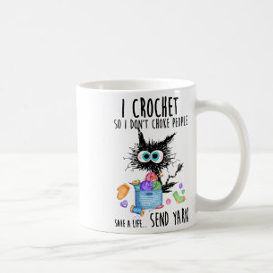 Kat Haak Ik Haak Zo Niet Mensen Wurg Bewaar Een Le Koffiemok
