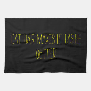 Kat haar smaakt beter   keukenhanddoek