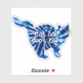 Kat haar sticker (Vel)