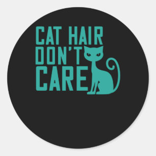 Kat Haardont Care Ronde Sticker
