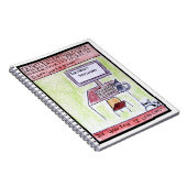 Kat Hackers-laptop Notitieboek (Rechterzijde)