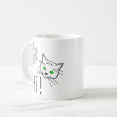 Kat - Hallo! Koffiemok (Voorkant links)