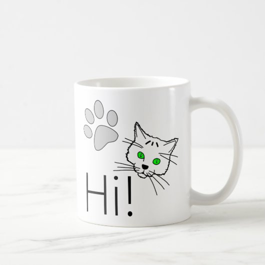 Kat - Hallo! Koffiemok (Rechts)
