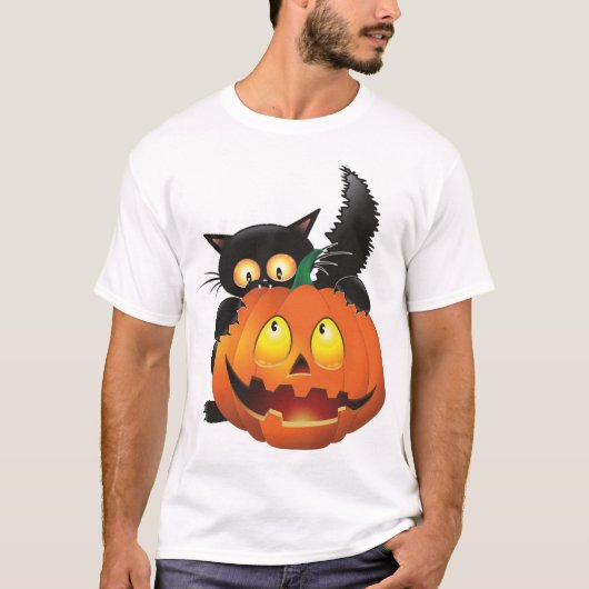 KAT HALLOWEEN T-SHIRT (Voorkant)