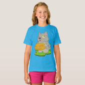 Kat Halloween Zombie T-shirt (Voorkant volledig)