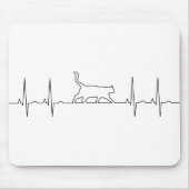 kat hartslag muismat (Voorkant)