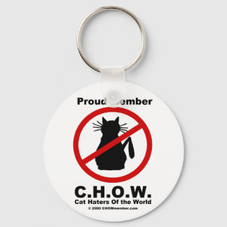 Kat Haters Logo Sleutelhanger