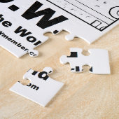 Kat Haters van de Wereldpuzzel Legpuzzel (Zijkant)