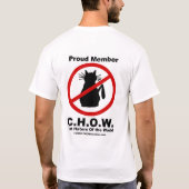 Kat Haters Voorzijde & Rug T-shirt (Achterkant)