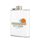 Kat Hawk North Carolina Sun Palm Trees Heupfles (Links)