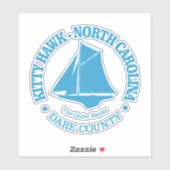 Kat Hawk (sloep) Sticker (Vel)