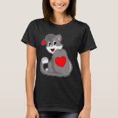Kat Heart T-shirt (Voorkant)