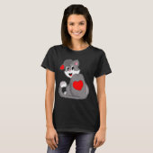 Kat Heart T-shirt (Voorkant volledig)