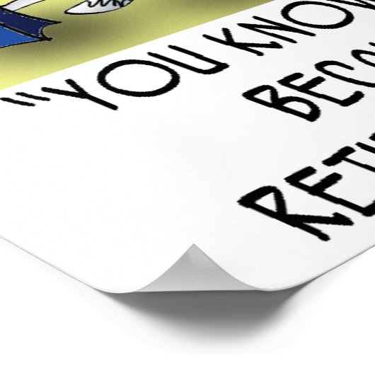 Kat heeft 9 levensverzekeringsplannen poster (Hoek)