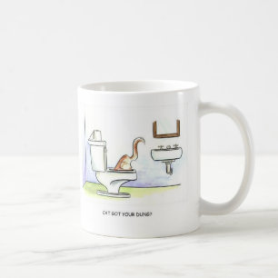 Kat heeft je mest? Grappige cartoon humor Koffiemok