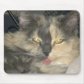 Kat heeft je tong muismat (Voorkant)