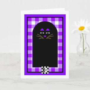 Kat heeft je tong? wenskaart? kaart